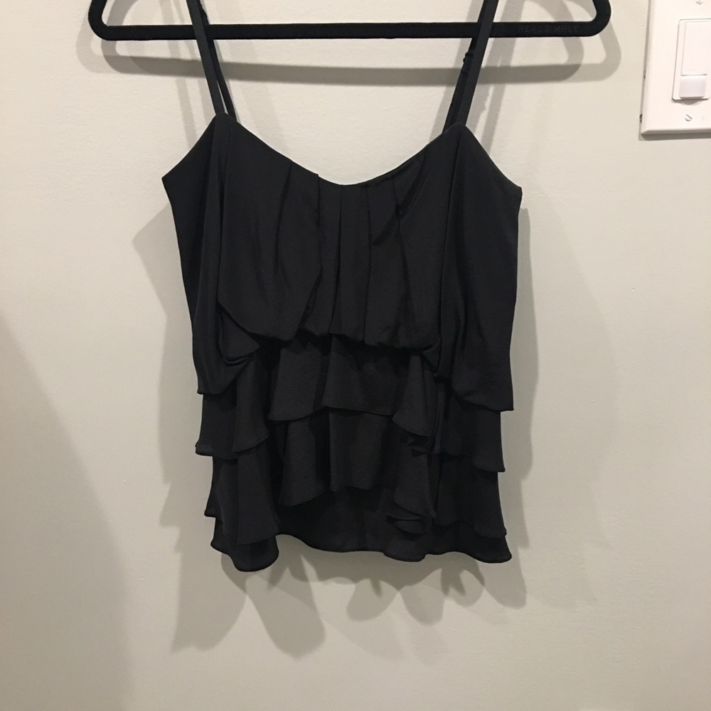 BCBG Maxazria Ruffled Tank - Picture 4 of 7